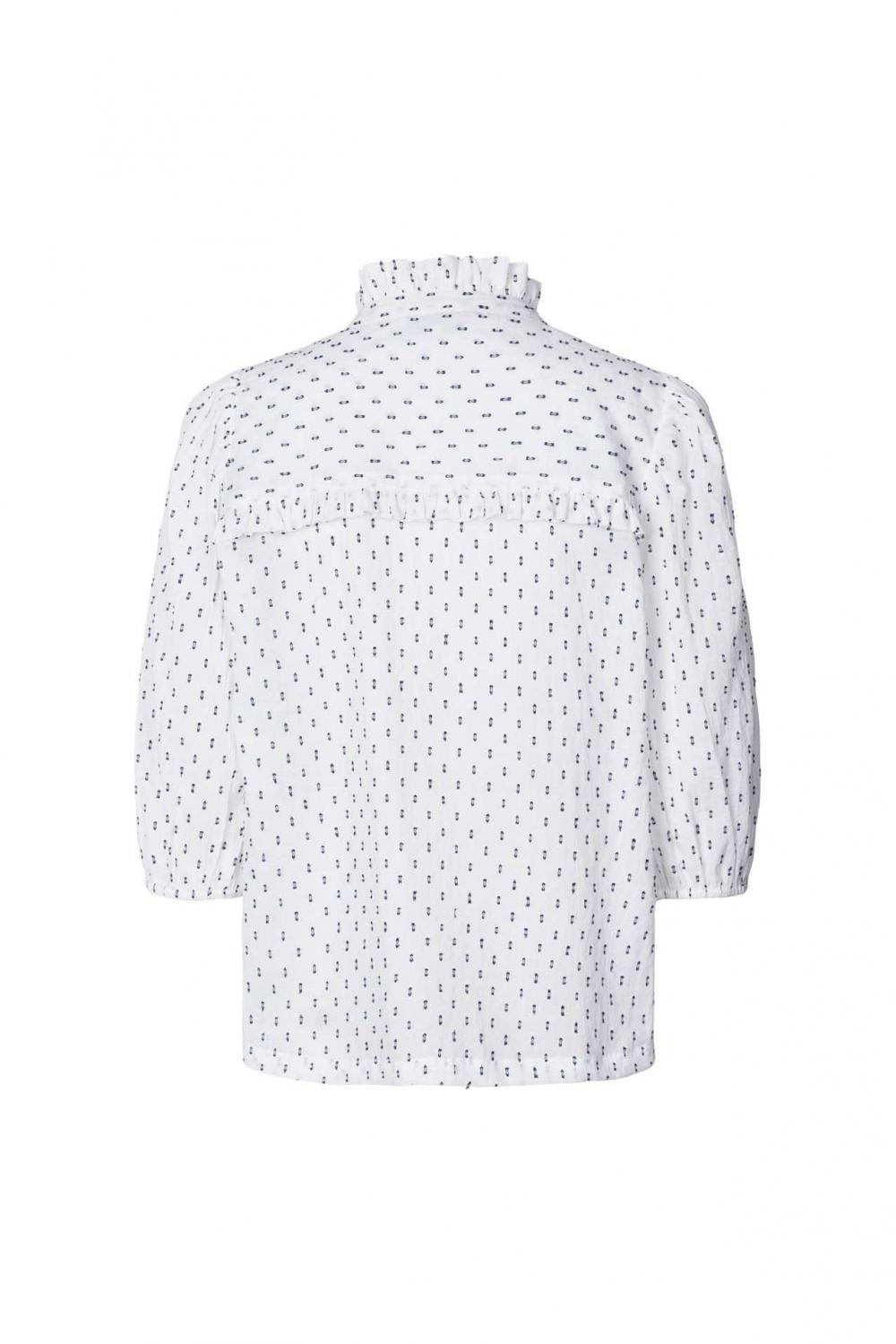 Dame Perth Shirt White | Lollys Laundry Bluser