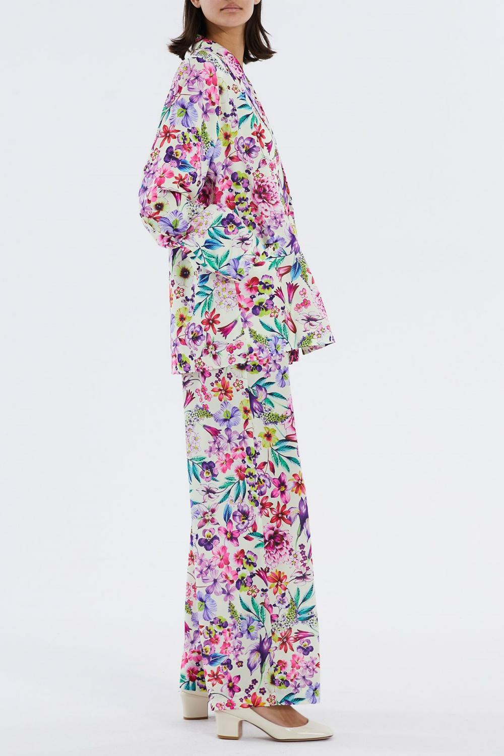 Dame Vicky Pants Flower Print | Lollys Laundry Bukser