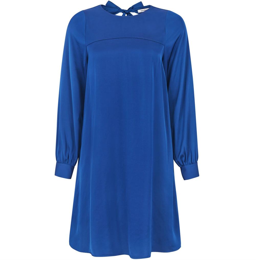 Dame Kyla Dress Sodalite Blue | Soft Rebels Kjoler